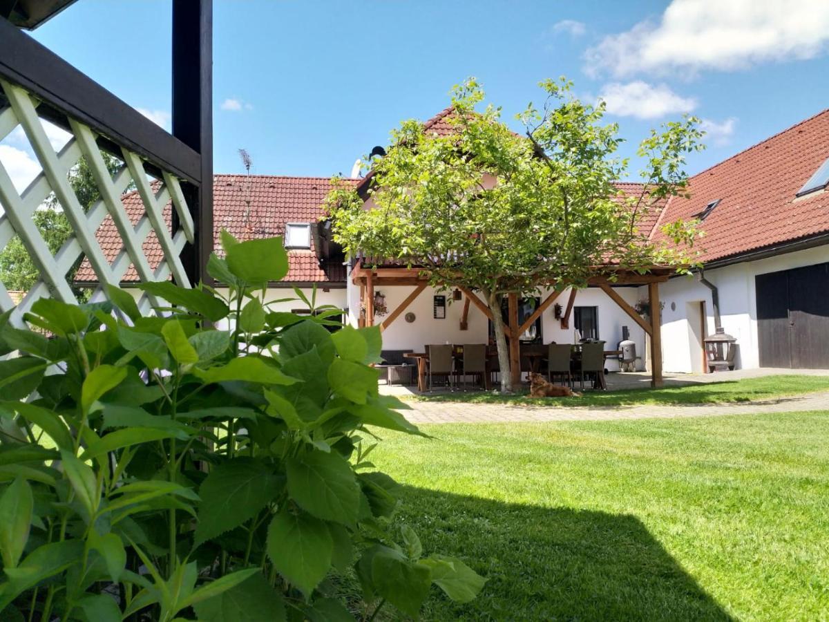 Camping & Guest House Pliskovice Mirovice ภายนอก รูปภาพ